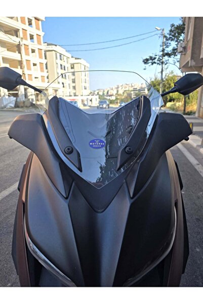 MOTOCAM Yamaha Xmax Ön Cam 2018-2022 Model 36cm Şeffaf Renkli 4mm SPORTİF