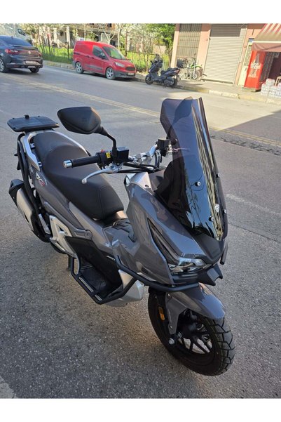 MOTOCAM RKS Freccia Ön Cam 2022-2026 Model 55cm Siyah Renkli 4mm KISA