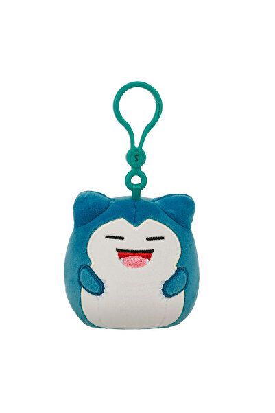 Squishmallows Pokemon Serisi Klipsli - Snorlax 9 cm PK00325