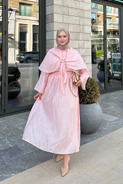 LOCCO Γυναικεία φόρμα τριών τεμαχίων από ύφασμα τούλι με χρυσή καρφίτσα και λ...