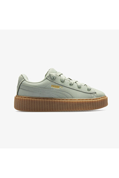 Puma Creeper Phatty Nubuck Çocuk Yeşil Spor Ayakkabı
