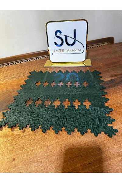 EHA LAZER Αθλητική απλή χαρτοπετσέτα από συνθετικό δέρμα, πράσινη, πανέμορφη ...