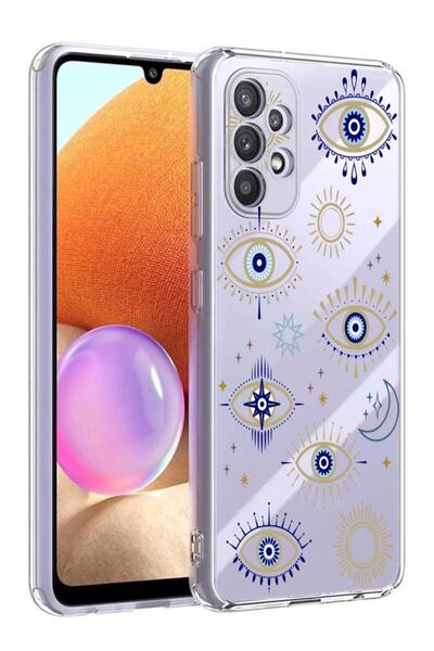 3GEN CASE Samsung Galaxy A53 Uyumlu Lüx Desenli Şeffaf Silikon Kılıf