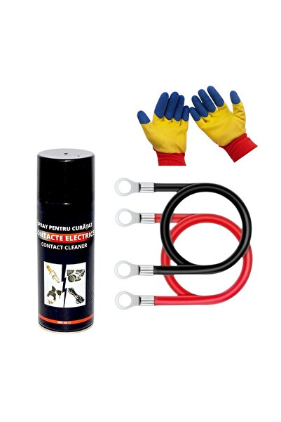 Universal Σετ καλωδίων εκκίνησης μπαταρίας, τύπου 4 mm², 2x50 εκ., με ακροδέκ...