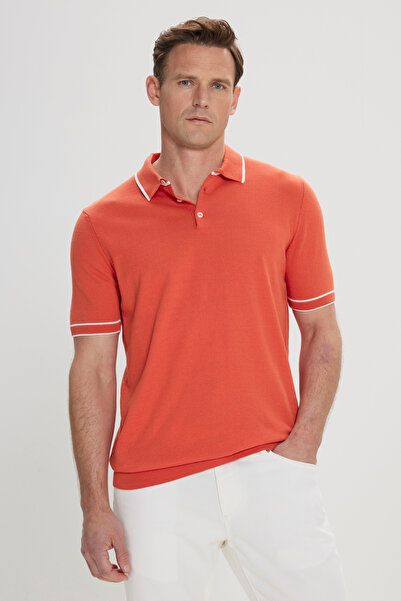 ALTINYILDIZ CLASSICS تي شيرت رجالي منسوج برقبة بولو من القطن بنسبة 100% بتصمي...