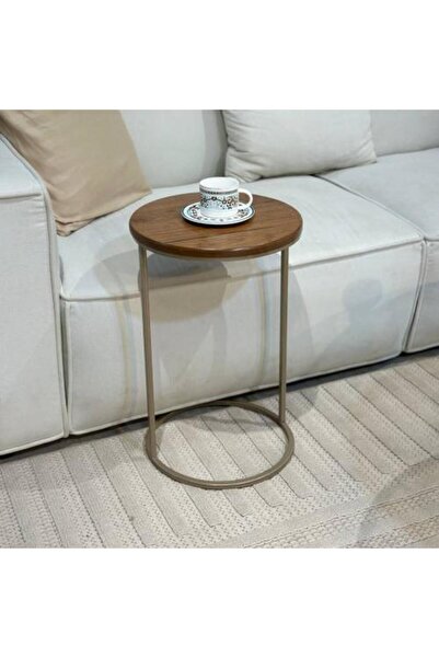 Telal Ruqy Side Table with Simple Round Design