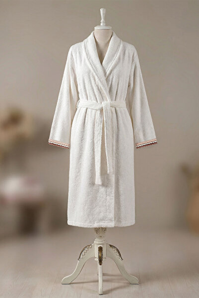 Doqu Home Μποέμ Σικ Ανοιξιάτικο Μπουρνούζι L/XL 130 με δαντέλα Esella