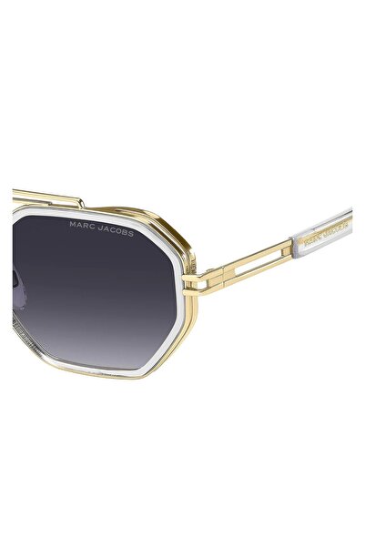Marc Jacobs MJ782/SLOJ90 Unisex Güneş Gözlüğü Gold Metal Çerçeve Mavi Degrade...