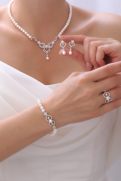 Gümüşbox DOĞAL İNCİ SET GB7074
