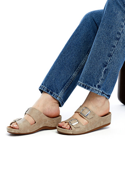 Fatex Γυναικείες άνετες παντόφλες για εξωτερικούς χώρους με ανατομική σόλα κα...