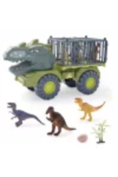 oemco Σετ Παιχνιδιού Φορτηγό Μεταφοράς Δεινοσαύρων