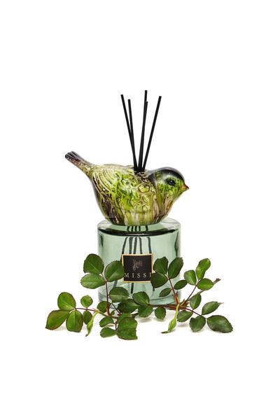 Missi Kendi Kokunu Seç- Bird Collection Yeşil Cam Çubuklu Difüzör-(Esanssız)