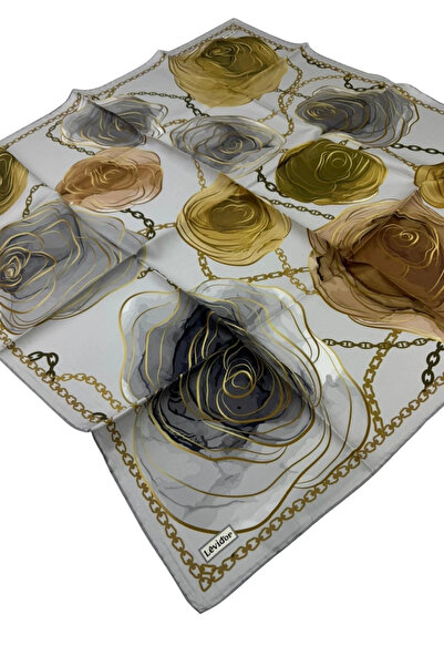 Levidor Μεταξωτό μαντήλι τουίλ LD1215