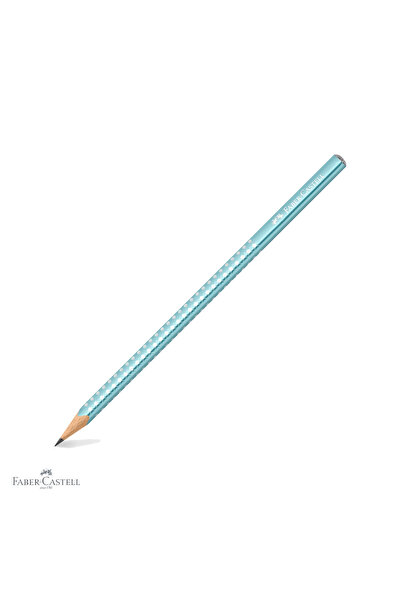 Faber Castell Creion de grafit Faber-Castell Sparkle Bleu Ocean, finisaj meta...