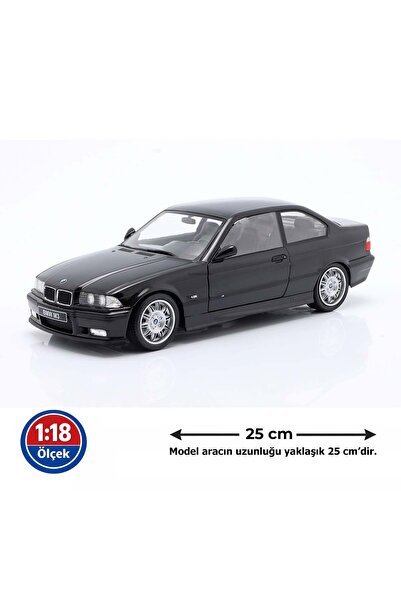 Solido 1:18 Ölçek 1994 BMW M3 E36 Coupe Diecast Metal Minyatür Model Araba 25cm