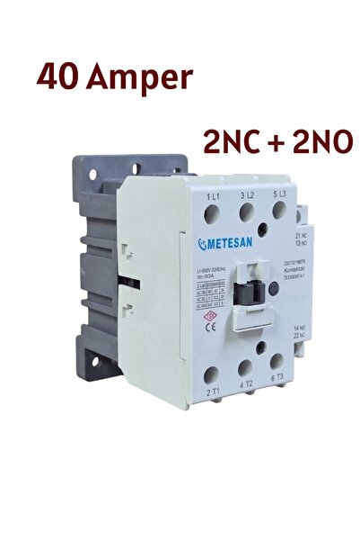 METESAN Cdc 174001 M5 40 Amper 2no + 2nc Kontaktör