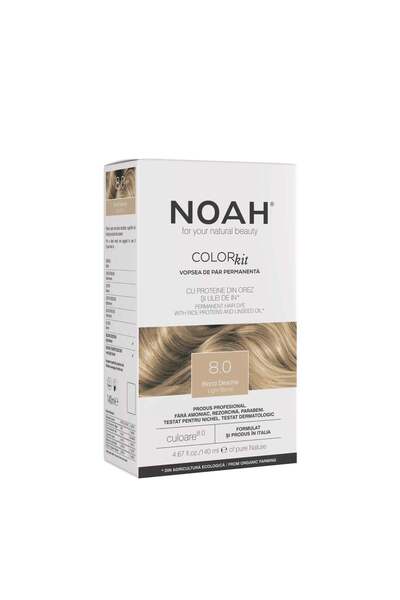 Noah Μόνιμη βαφή μαλλιών, χωρίς αμμωνία, με πρωτεΐνη ρυζιού και βιολογικό έλα...