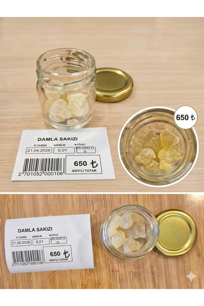 Gül Aktar Baharat ORJİNAL DAMLA SAKIZI 10 GR CAM KAVANOZDA