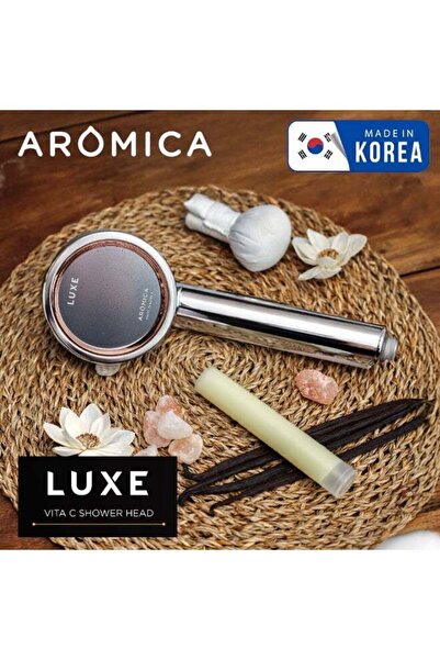 aromica ARO LUXE Vitamin Shower Head – Chrome Finish