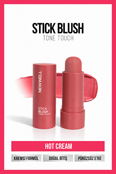 New Well Stick Blush Tone Touch Hot Cream 05 – Stick Allık