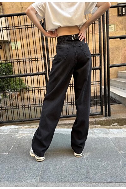 Orions Collection Μπαλόνι τζιν με αγκράφα στην πλάτη