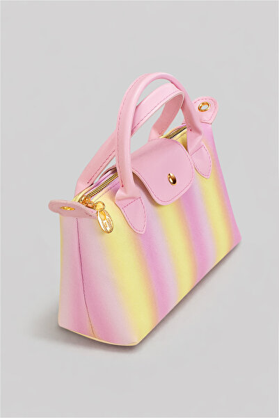 Housebags Pastel Dream Mini Çanta, Ayarlanabilir Askılı, Gold Detaylı, Pastel...