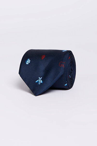 ALTINYILDIZ CLASSICS Ανδρική γραβάτα με μπλε ναυτικό σχέδιο