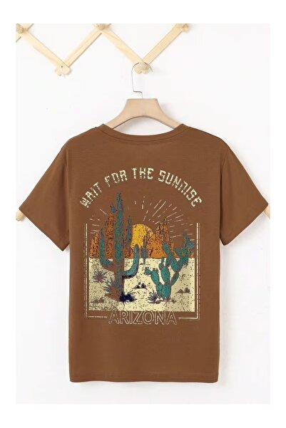 ZİYMO Arizona Printed Unisex Oversize T-Shirt