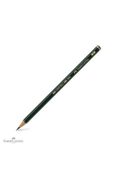 Faber Castell Creion de grafit Faber-Castell Castell 9000, duritate 2B, hexag...