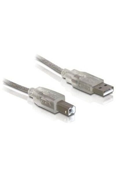 DELOCK Cablu USB AM-BM 2.0 cu miez de ferită, 0,5m