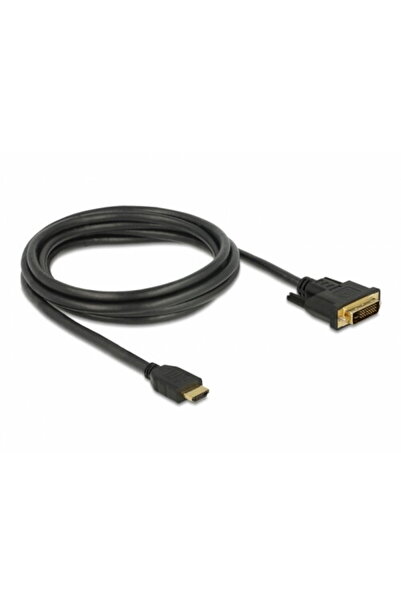 DELOCK 85654, HDMI male - DVI male, 2m, Black