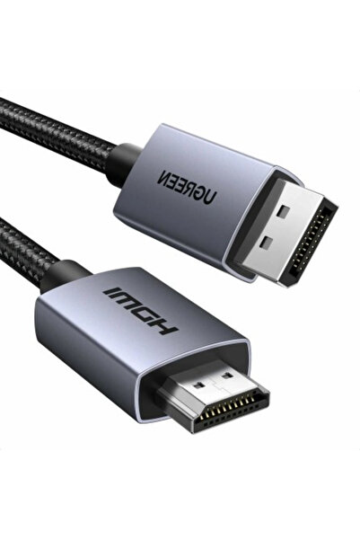 Ugreen Cable DP125, DisplayPort male - HDMI male, 2 m, Black
