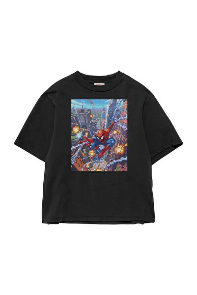 ZAVIXO Υπερμεγέθη μπλουζάκι με στάμπα, unisex, 100% βαμβάκι, άνετη εφαρμογή, ...