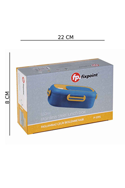 FixPoint Çelik Beslanme Kabı 550 ml
