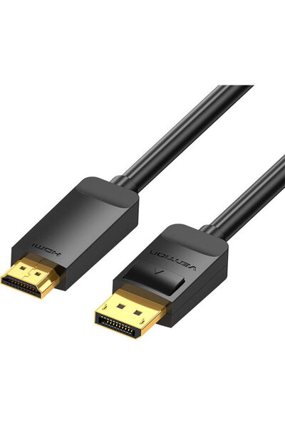 Vention Cablu DisplayPort la HDMI 4K 2m HAGBH (Negru)