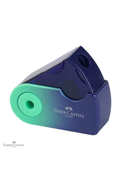Faber Castell Ascuțitoare simplă din plastic Faber-Castell Flow Sleeve Mini, ...
