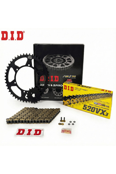 D.I.D Bajaj Dominar 400 UG Zincir Dişli Seti DID (2017-2023)