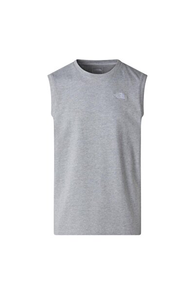 THE NORTH FACE M EVOLUTION SIMPLE DOME TANK Ανδρικό T-Shirt NF0A8FD4CQO1 Γκρι-L