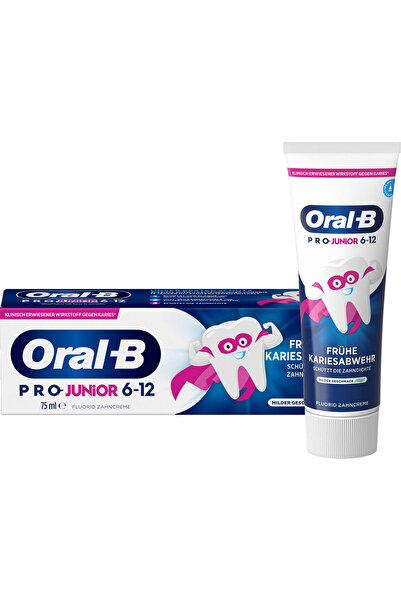 Oral-B Pro Junior Οδοντόκρεμα 6-12 Ετών