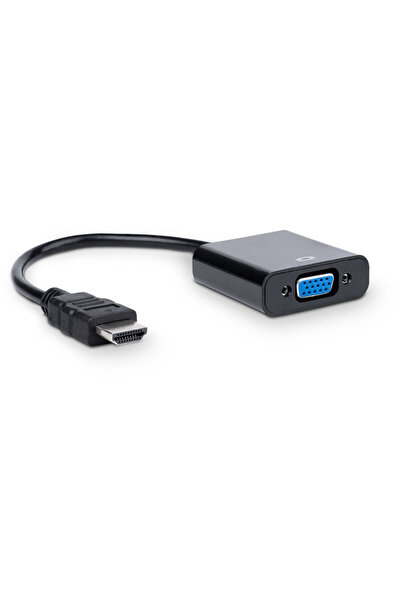 Akyga Adaptor cablu video AK-AD-42 15 m VGA (D-Sub) HDMI Negru