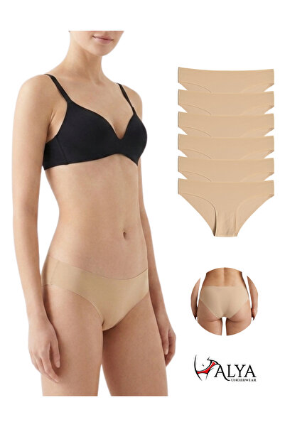 ALYA UNDERWEAR Βασικά γυναικεία εσώρουχα μπικίνι με κοπή με λέιζερ χωρίς ραφέ...