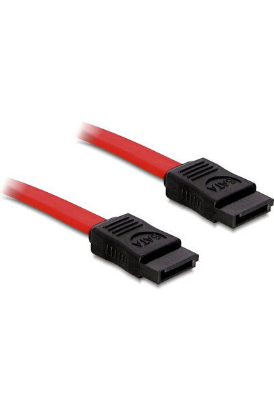 DELOCK Cablu SATA SATA -> SATA St/St 0.30m rot