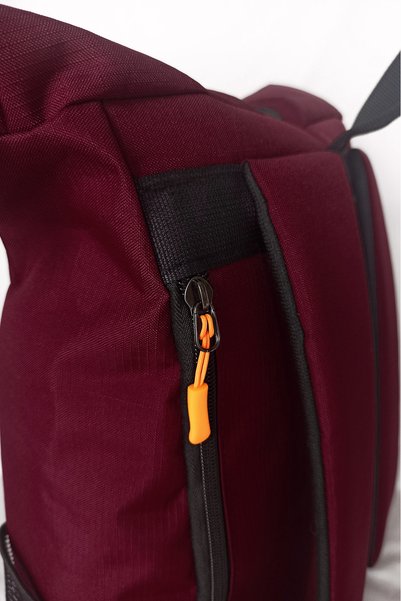 BRAGİ Original Burgundy Unisex Laptop School Course Camping Travel Trip Daily Use Backpack