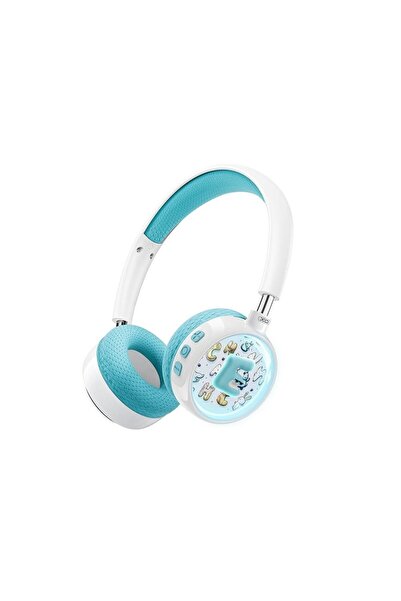 Xo Güvenli Ses Sınırlayıcı ve Konforlu Tasarımlı Çocuk Bluetooth Kulaklık Mav...