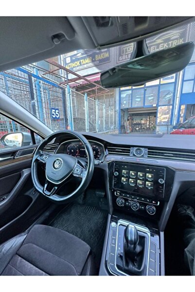 NAVİSPACE VOLKSWAGEN PASSAT MİB2 SİYAH ÇERÇEVELİ 4 GB RAM 64 GB HAFIZA GERİ G...
