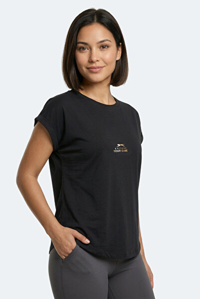 Slazenger KAPA Γυναικείο Μαύρο T-Shirt