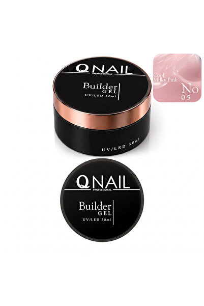 QNAİL PROFESSİONAL Builder Gel 50 ml Protez Tırnak Jeli UV LED Uzatma Güçlend...