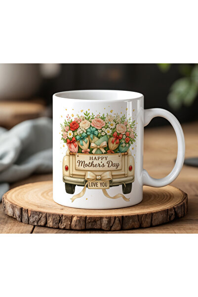 BB TRADE Happy Mothers Day Printed Ceramic Mug