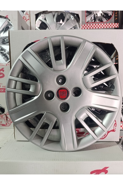Empressco 15 İnç Fiat Doblo Linea Punto Uyumlu Jant Kapağı Takımı 4 lü Set( l...