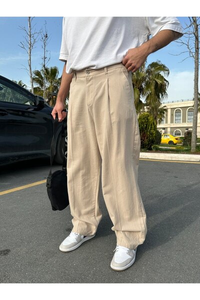 DIRECTIVE JEANS Ανδρικό Άνετο Καλοκαιρινό OVERSIZED EXTRA BAGGY Φαρδύ Παντελό...